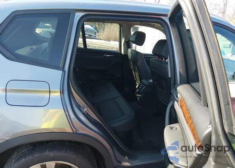 2016 BMW X3 xDrive28I из США, поврежденный, VIN 5UXWX9C54G0D81834